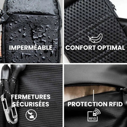 ILLOSA Travel Pouch - Sacoche de Voyage Sécurisée