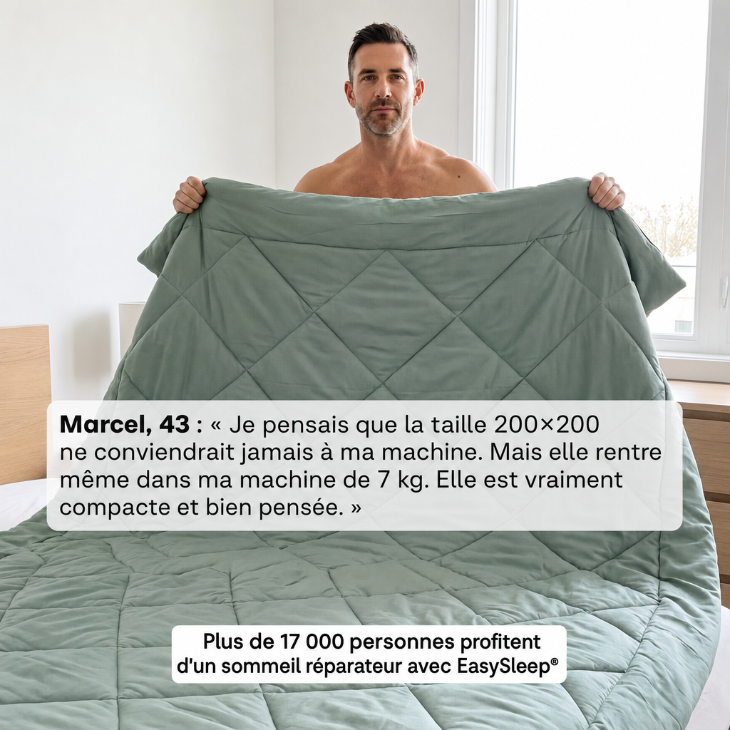 Couverture EasySleep® - Couette 2 en 1 à Séchage Rapide