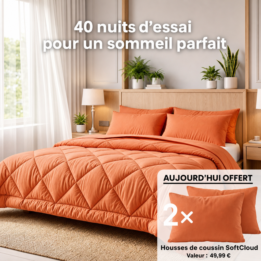 Couverture EasySleep® - Couette 2 en 1 à Séchage Rapide