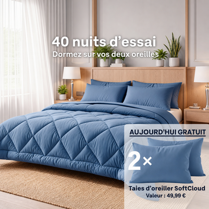 Couverture EasySleep® - Couette 2 en 1 à Séchage Rapide