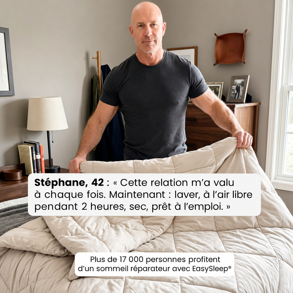 Couverture EasySleep® - Couette 2 en 1 à Séchage Rapide