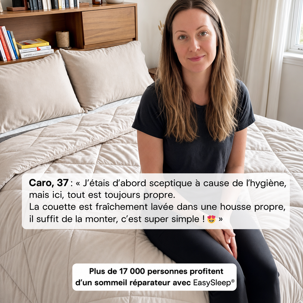 Couverture EasySleep® - Couette 2 en 1 à Séchage Rapide