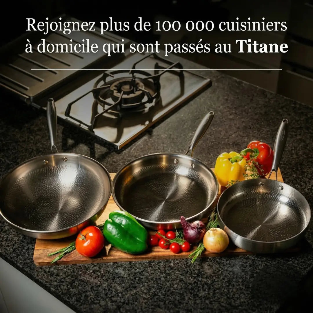Ember - Poêle en Titane Pur