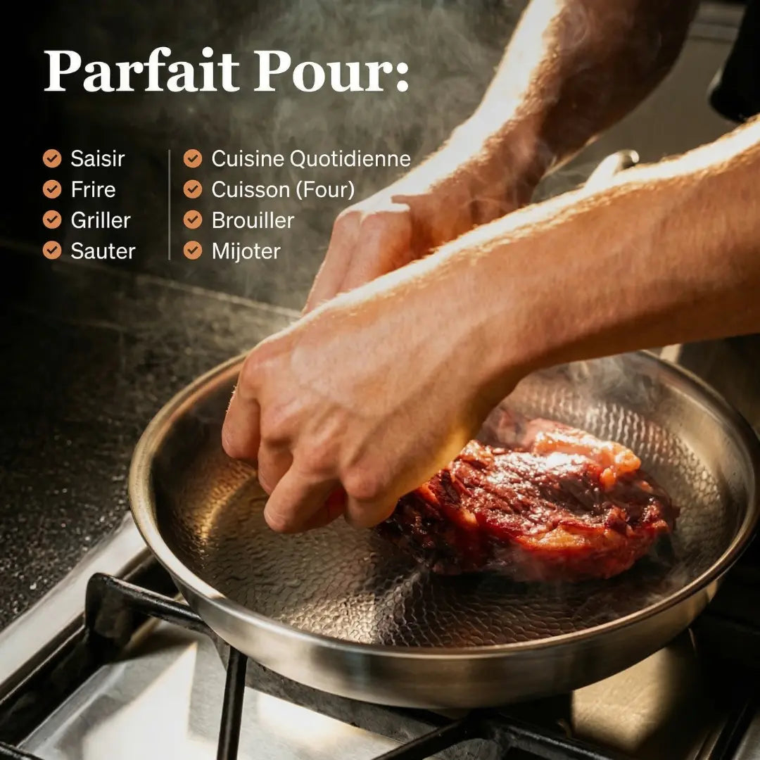 Ember - Poêle en Titane Pur