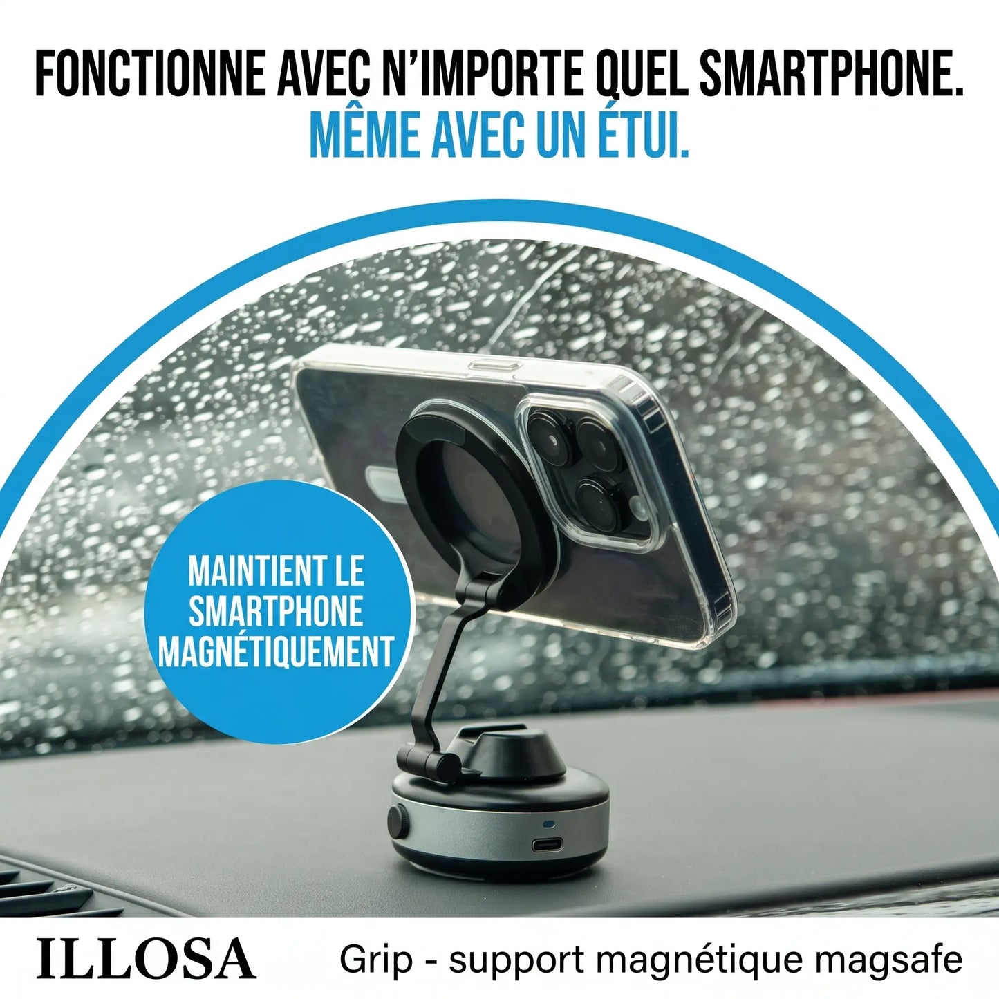 Grip - Support Magnétique MagSafe