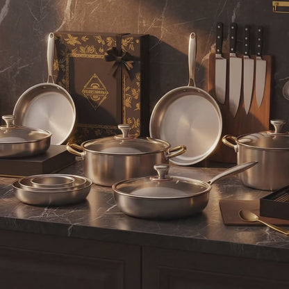 Poêle en Titane Pur TitanPro™ G5