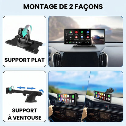 Drive Pro - Écran CarPlay Sans Fil + Caméra 4K