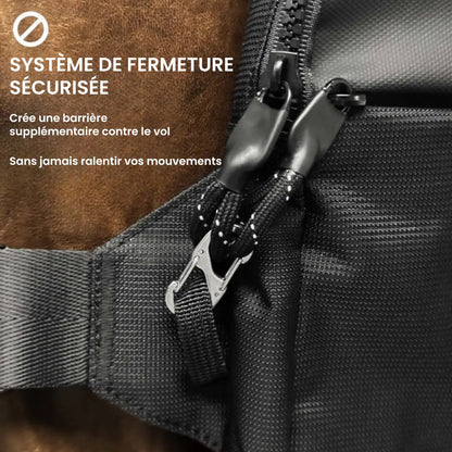 ILLOSA Travel Pouch - Sacoche de Voyage Sécurisée